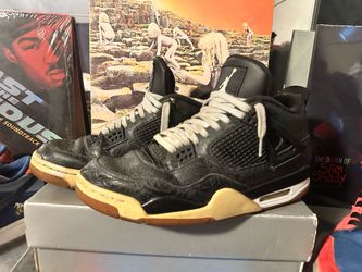 JORDAN 4 “BLACK LASER GUM” | SIZE 10.5 | $20