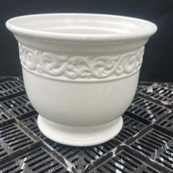 White Porcelain Planter