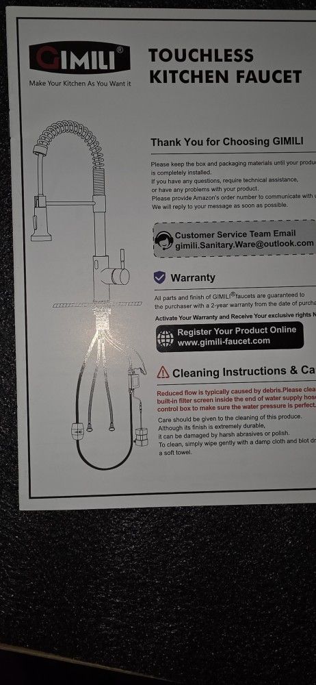 Touchless Kitchen Faucet