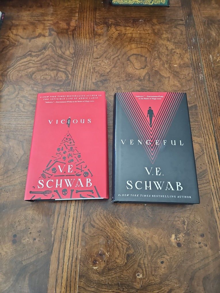 Vicious And Vengeful Set By V.E. Schwab Books