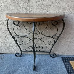 Half Moon Console Table 