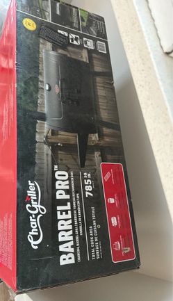 Char-Griller Barrel Pro Grill – BRAND NEW IN BOX