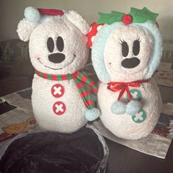 Plush Mickey And Minnie 