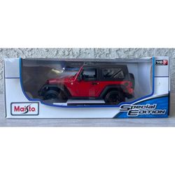 Special Edition Jeep wrangler Toy Car 