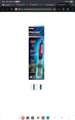 Fluval ProVac Aquarium Gravel Cleaner