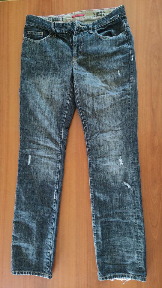 Men's Jeans Converse Vintage Straight 30x32 Light Black Great Condition!