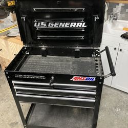 US General 4 Drawer 30” Tech Cart