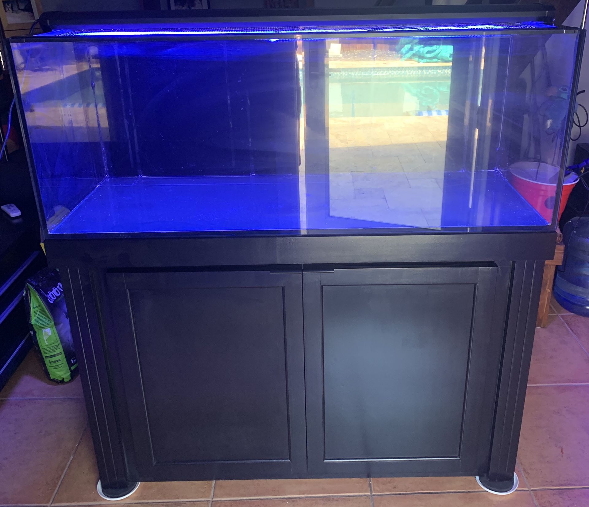 60 gallon RIMLESS aquarium for Sale in Miami, FL - OfferUp