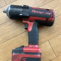 Snap On 1/2 Impact With One Battery