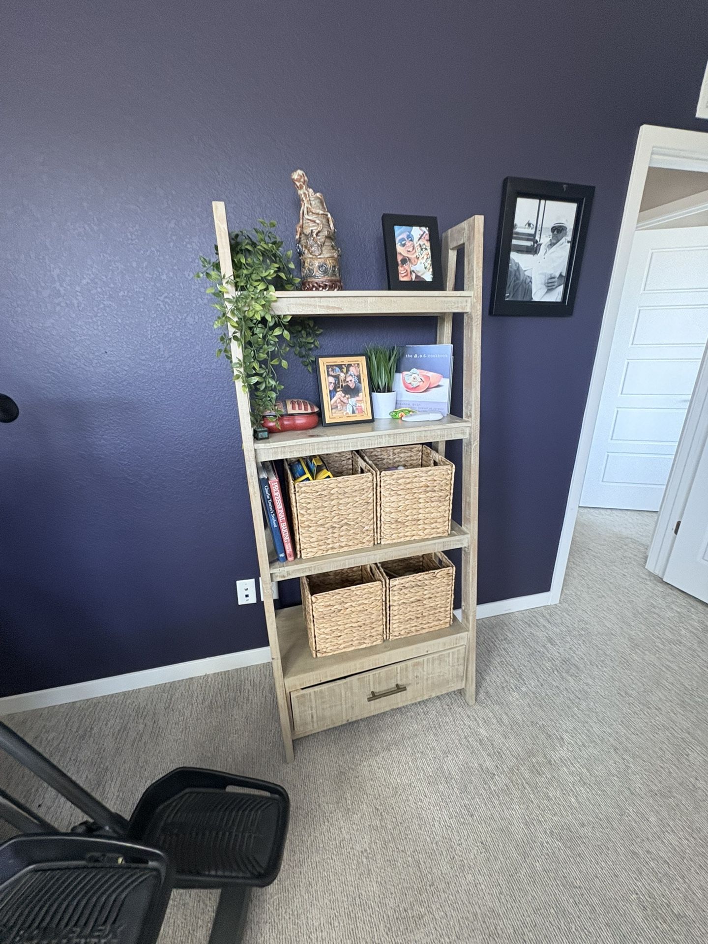 Wood Shelving Unit