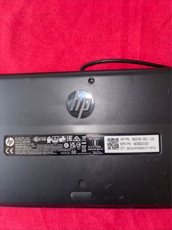 HP computer keyboard, wired