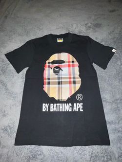 BAPE By Bathing Ape Plaid Ape Head T-Shirt