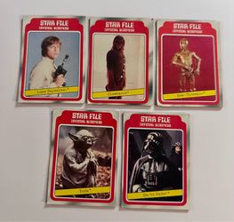 Vintage Star War Trading Cards