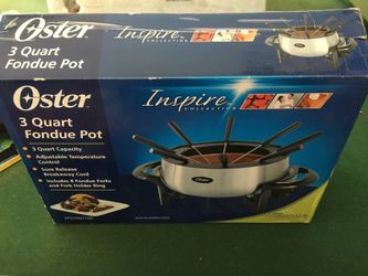 Fondue pot New