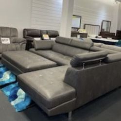 Ibiza Sectional With Ottoman $999