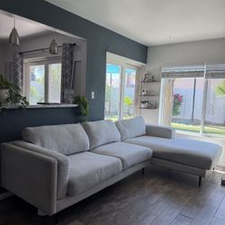 Light Gray Sofa 