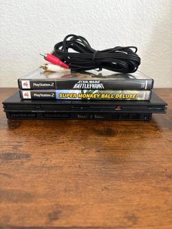 PS2 Slim Bundle - Console & Games