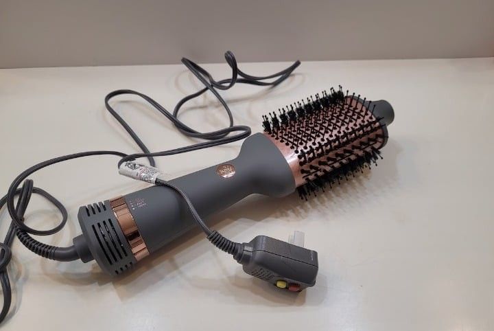 One Step Blow Hair Dryer Brush for Curling & Straightening (Hairitage)  
