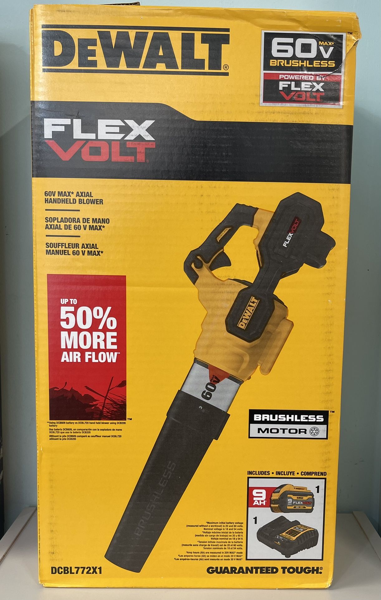 Dewalt Flex Volt Handheld Blower