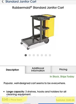 Custodial Cart