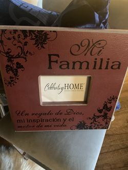 Cuadro para foto familiar home interior