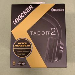 NEW Kicker Tabor 2 Wireless Headphonesp