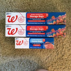 Storage And Freezer Bags