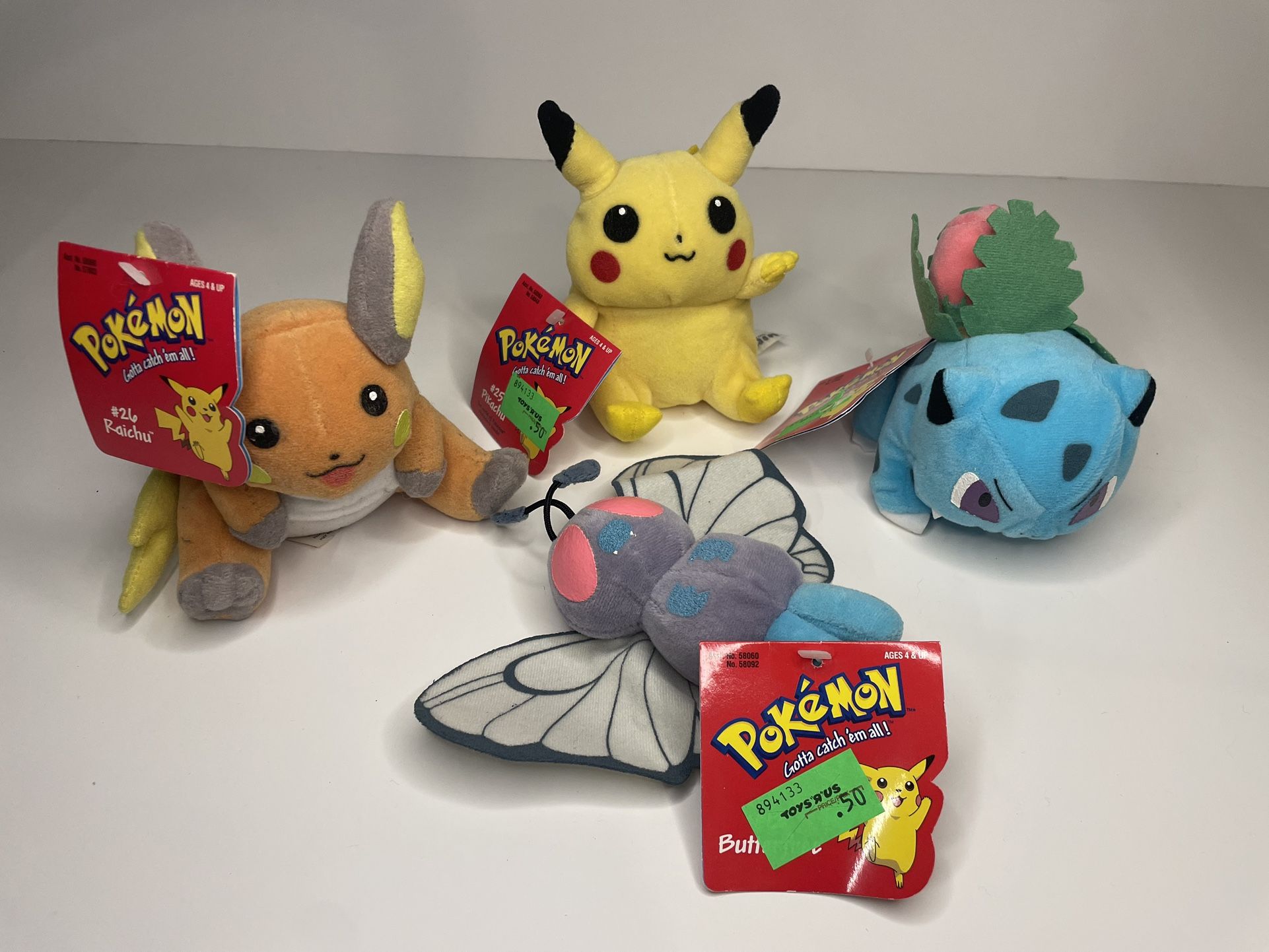 Pokémon plush bundle vintage