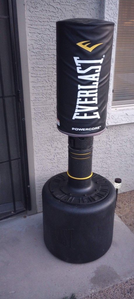 Everlast Powercore Free Standing Punching Bag (Used)