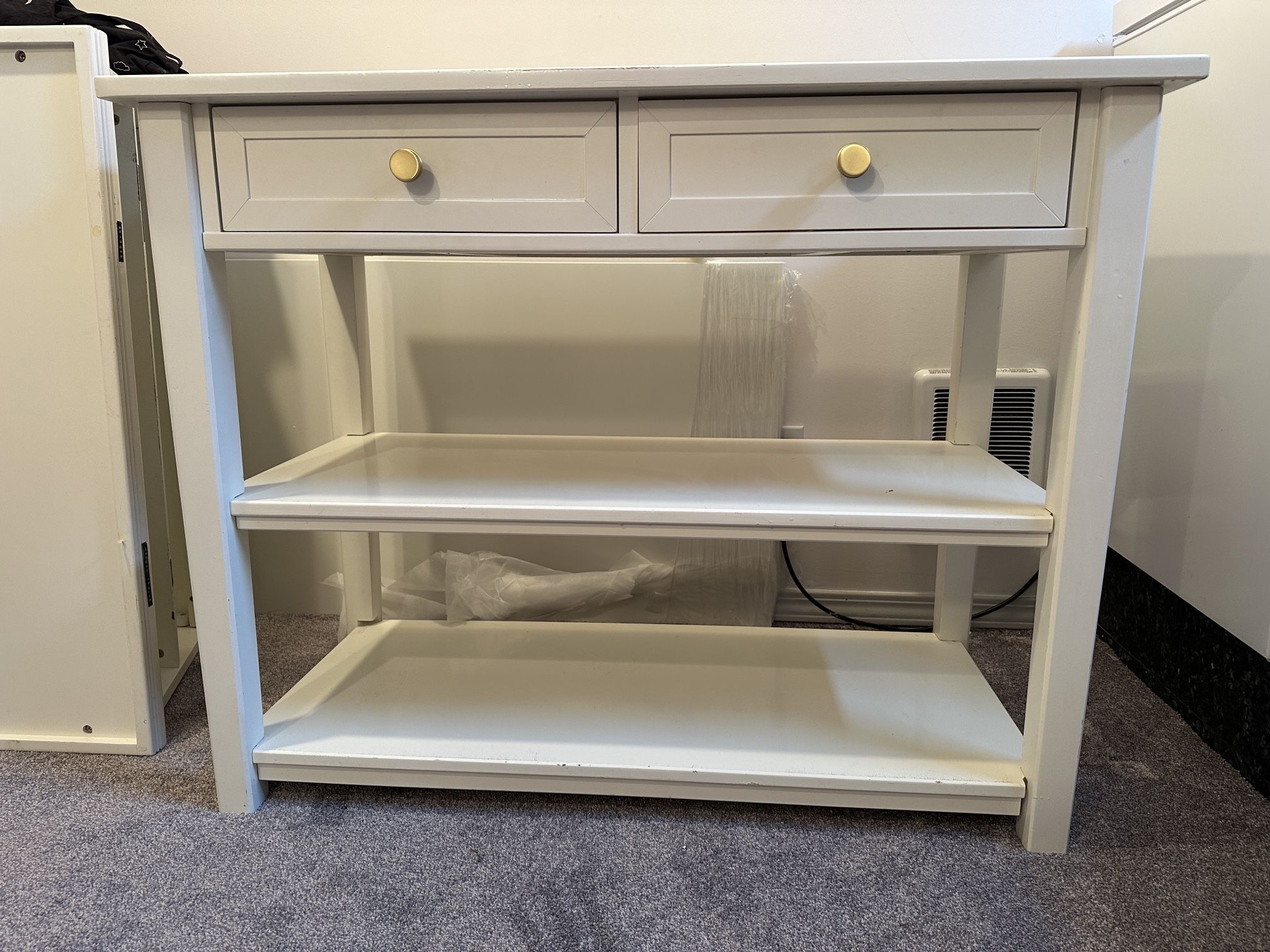 Pottery Barn Changing Table End Table