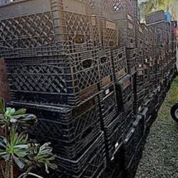 Storage Crates Stackable Sturdy. Can Deliver. $10 Each