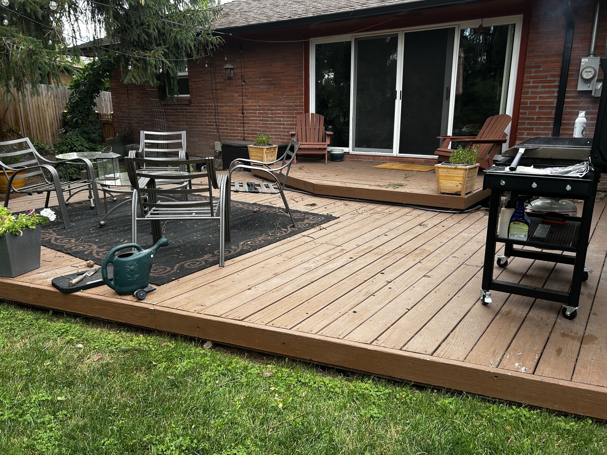 Wood deck - Free To Remove And Take