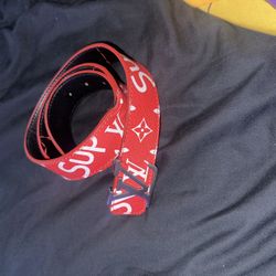louis vuitton supreme belt 