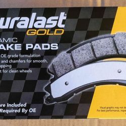 4 Duralast Gold Ceramic Brake Pads NEW DG1728