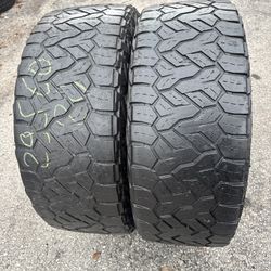 Set Of 2 Nice NITTO Recon Grappler LT295/60/20 ( We Install & Balance)