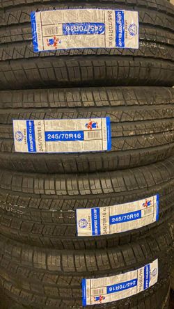 245 70 16 New Tires 
