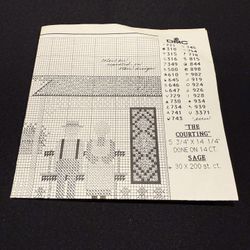 The Courting 1986 Cross Stitch Pattern by Marilyn Leavitt Imblum Preowned