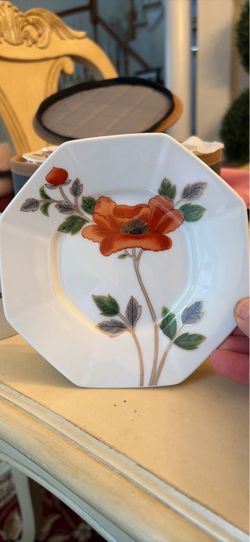 Vintage Fitz & Floyd Fleur et Nuages Cup and Saucer Set - 24 Pieces