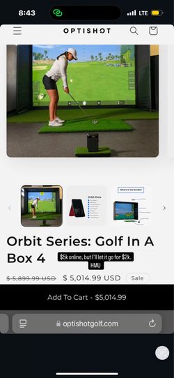 Complete Golf Simulator