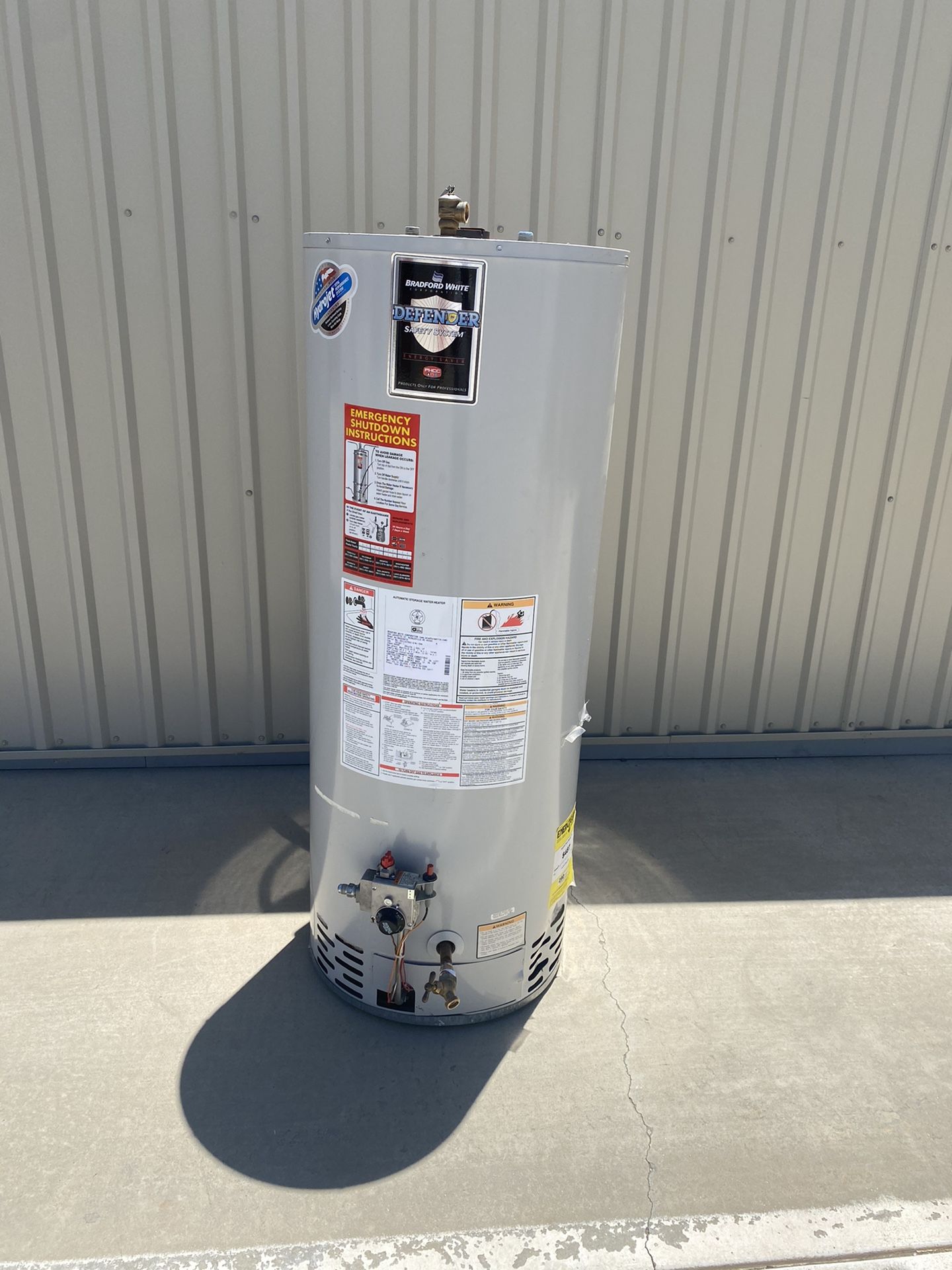 Propane 50 gallon water heater