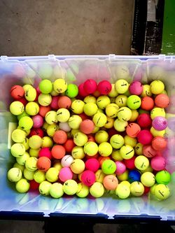 Colored Golf Balls