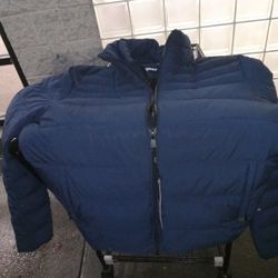 Karl Lagerfeld Men Midweight Puff Jacket