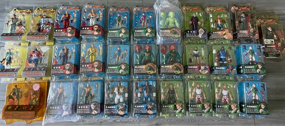 SOTA Street Fighter 31 Figures SF Streetfighter