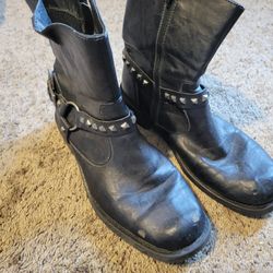 Vintage Men's Black Boots...size 9