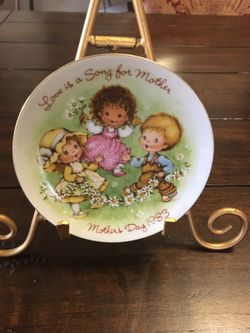 Mother's Day collectors plate