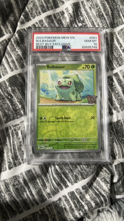 Bulbasaur Best Buy exclusive psa 10