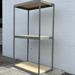 Industrial Warehouse Storage Shelving Racks 48 in W x 24 in D Boltless Heavy Duty Supply Shelves Delivery Available