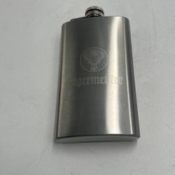 Jagermeister Stainless Steel Hip Flask 