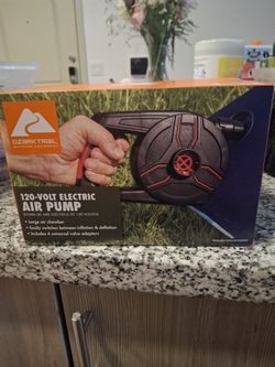 NEW  SEALED BOX 120V ELECTRIC AIR PUMP