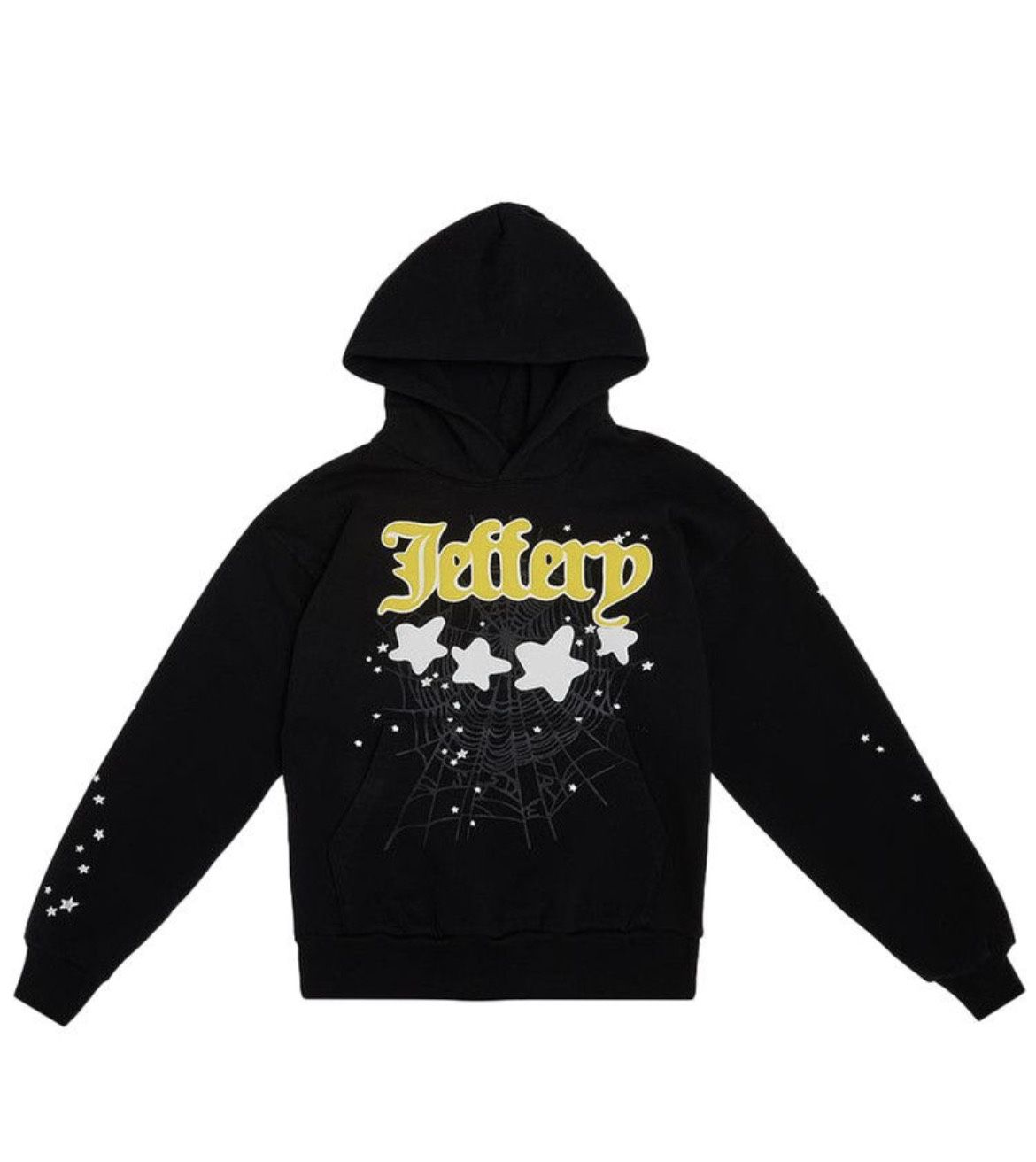 Black Jeffrey Sp5der Hoodie